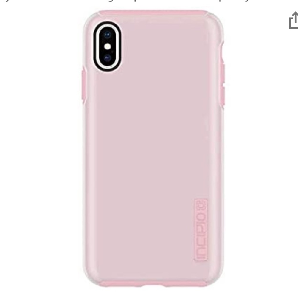 Incipio iPhone XS phone case pink